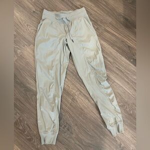 Lululemon Athletica Tan/stone dance studio midrise jogger